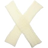 MUCKLILY Winter Thickened Crochet Leg Warmers 2pcs Set,...