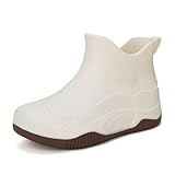 KVOTUU Women's Ankle Rain Boots Outdoor Fishing Garden...