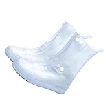 Abaodam Thickened Waterproof Non-slip Shoe Covers High...