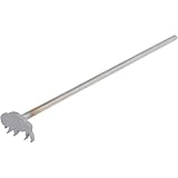 1' Mini Branding Iron for Cowboy Hats, Wood, Leather...