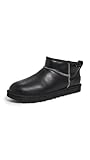 UGG Mens Classic Ultra Mini Leather Regen Black 8...