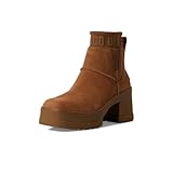 UGG Women's Moxy Chelsea Boot, Chestnut, 7