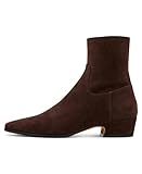 Steve Madden Women's Dusty Ankle Boot, Chocolate Brown...