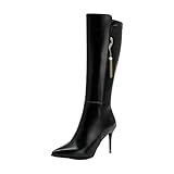 Women's Elegant Slip-On Knee-High Boots For Parties...