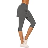 LMSXCT Skirted Leggings for Women Tennis Golf Skorts...