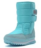 DADAWEN Women's Waterproof Frosty Snow Boot Blue US...