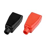 ANFTDCO 2PCS Car Battery Terminal Cover, Flexible...