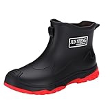 XDFVC Waterproof Deck Boots for Women Men Garden Rain...