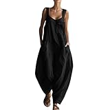 Xiaojmake Womens Overalls Jumpsuits Loose Casual Cute...
