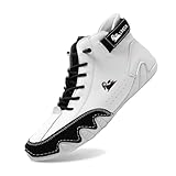 Fuznidqimm Womens Mens Leather Sneakers Warm High Top...