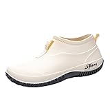 XDFVC Womens Rain Boots Waterproof Ankle Boots for Men...