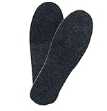 Wool Felt Insoles for Men and Women – Long-Lasting...