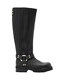 AllSaints Maddie High Boot W185FB Black US 11