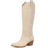 Erocalli Western Boots for Women Knee High Cowgirl...