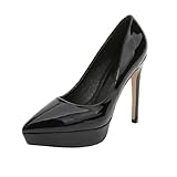 Women Spring Pointed Stiletto Shallow Work Dress Pumps...