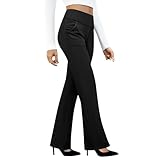 Yoga Dress Pants for Women Flared Stretchy Business...