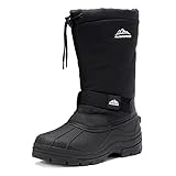 ALEADER Mens Snow Boots, 400g Insulated Winter Boots...