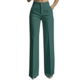 bawilom Dress Pants Women Wide Leg Work Pants Trendy...