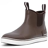 Furuian Men's Deck Boots Fishing Boots Waterproof Rain...