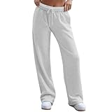 Wide Leg Sweatpants Women Baggy Y2k High Waisted...