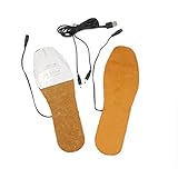 Electric Powered Heating Insoles Winter Keep Warm Foot...