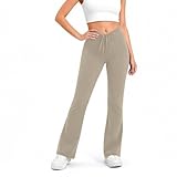 Bacrelax Flare Yoga Pants for Women High Waist...
