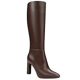 Quorvash Knee High Boots for Women - Long Elastic Faux...