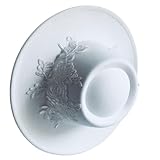 Wide Brim Women Fedora Hat- Panama Dress Hats D White