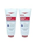 Eczema Relief Body Cream, 14 oz (Pack of 2) - With 1%...