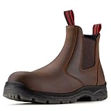 SUREWAY Men's Slip On Work Boots for Men - Soft...
