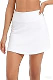 AHLW Tennis Skirts for Women with Pockets - Buttery...
