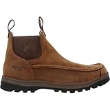 ROCKY Outback LTE Moc Toe Chelsea Outdoor Boot, Brown,...