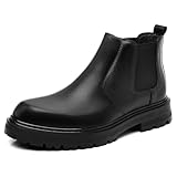 Holy dove Men's Wide Toe Box Platform Chelsea Boots...