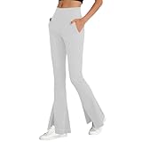 Women's Split Flare Leggings Workout Bootcut Yoga Pants...