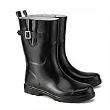 HISEA Rubber Mid-Calf Rain Boots for Women, Waterproof...