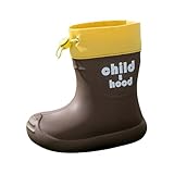 Kids Rain Boots with Drawstring Toddler Childhood...