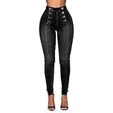 FUNRKLI Curvy Butt Lifting Jeans Womens High Waist...