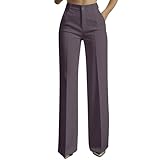 bawilom Dress Pants Women Wide Leg Work Pants Trendy...