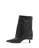 AllSaints Women's Odyssey Low Boot Black 8.5