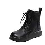 Women's Leisure Platform Ankle Snow Boots With A Round...