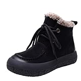 Women's Ankle Snow Boots Handmade Retro Design With A...