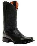 Cody James Men's 12' Western Boot Square Toe Black 7...