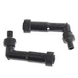 Genuine 2 Pcs Spark Plug Boot Cap Cover Resistor XB05F...