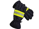 SafeGuardian Firefighter Gloves Heat Flame Resistance...