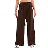 bawilom Womens Wide Leg Sweatpants Baggy Barrel Pants...