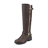 DREAM PAIRS Women's Knee High Boots Wide Calf Low Heel...
