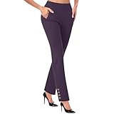 Women's Stretch Dress Pants High Waist with Tummy...