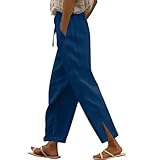 Linen Pants for Women,2026 Summer Casual Loose...