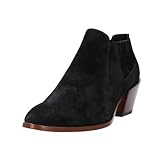 wo wagas Women's Chic Pull On Ankle Boots Closed Toe...