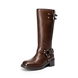 DREAM PAIRS Women's Knee High Boots Side Zipper...